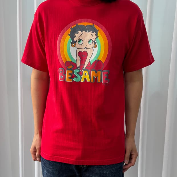 [L]베티 붑 betty boop 오피셜 반팔 티셔츠