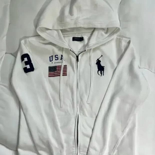 폴로 빅포니 성조기 후드집업 구해요!!