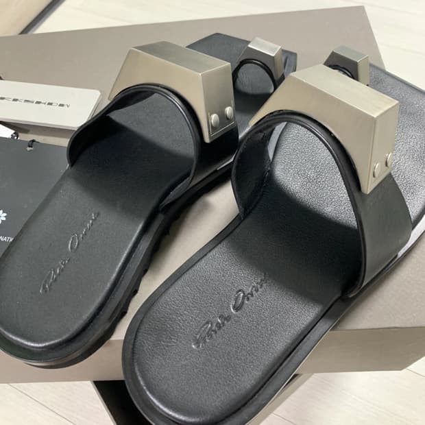 Rick Owens 릭오웬스 SS21 BEVEL 바벨 샌들 37