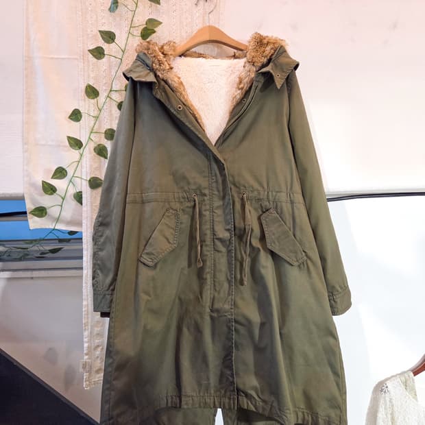 earth music 롱 야상