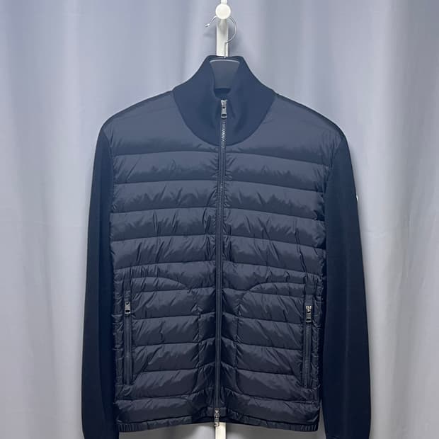 [정품] 백화점판 / XL 몽클레어 니트패딩 블랙