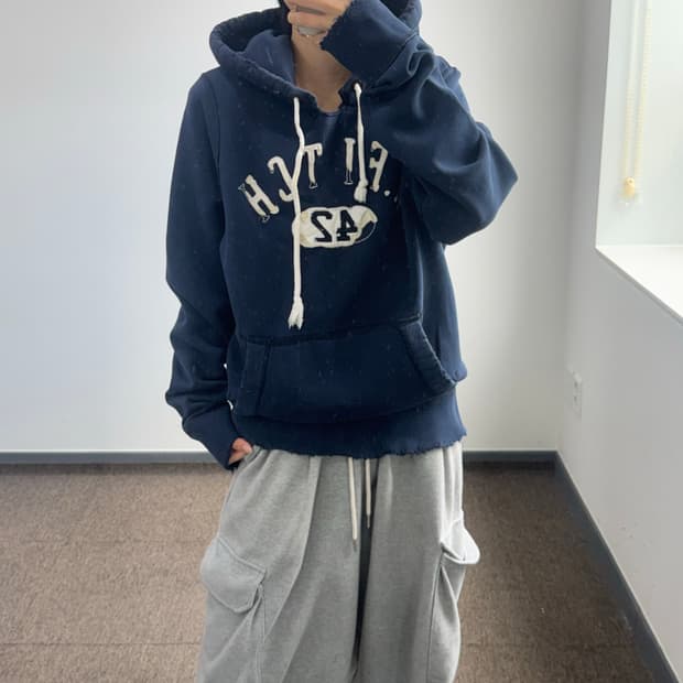 Abercrombie 아베크롬비 네이비 후드티 
