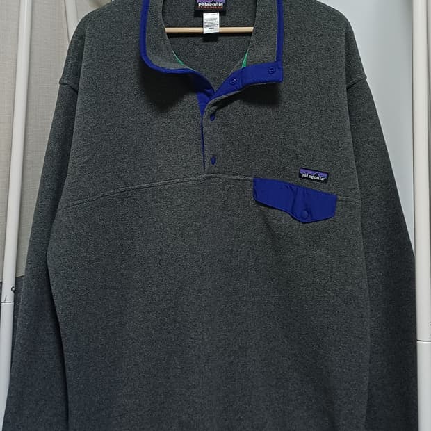 [L] 파타고니아 신칠라 스냅티 니켈 / 블루