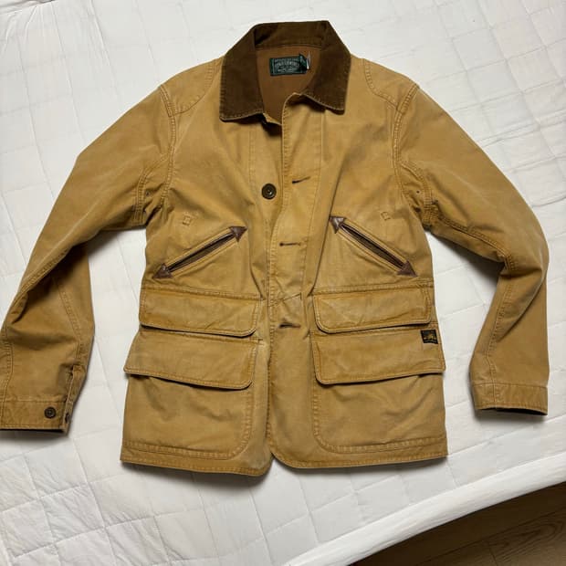 폴로 컨트리 캔버스 유틸리티 재킷 S