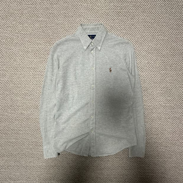 POLO RALPH LAUREN knit oxford shirt