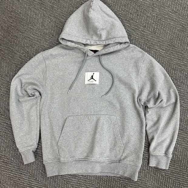 조던 후드티 그레이