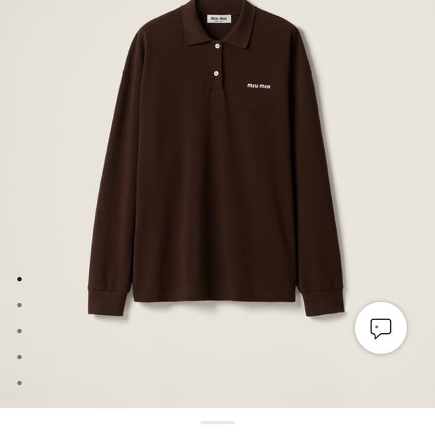 미우미우 피케 폴로티(구매)