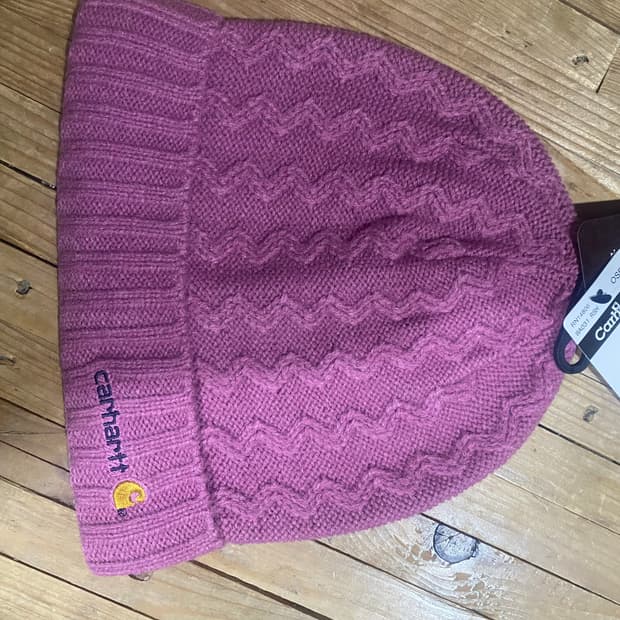 칼하트 여성용 핑크 비니 새상품