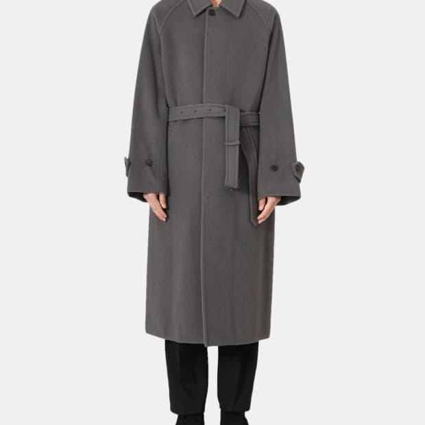 오라리 모저 코트 22aw 그레이 5사이즈 팝니다