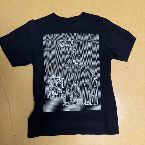 스투시 공룡 반팔 M