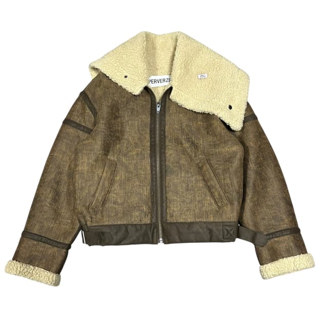 ✨ (바배) 퍼버즈 시어링 무스탕 코트 자켓