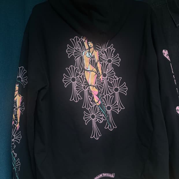 [L]크롬하츠 데들리돌 후드집업