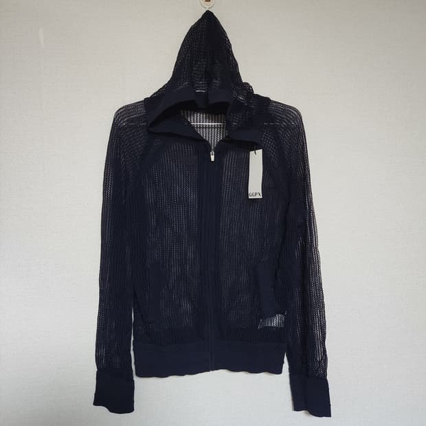 택새옷 25년 GGPX 니트 후드 집업 55