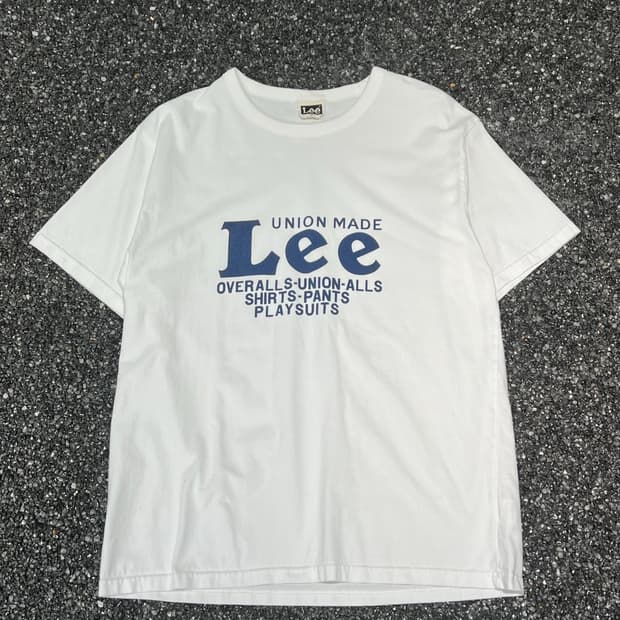 Lee 유니온메이드 하프티 s12113