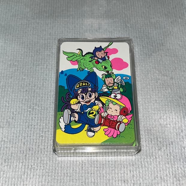 초희귀 레트로 빈티지) 닥터슬럼프 아라레 미니 트럼프카드 플레잉카드