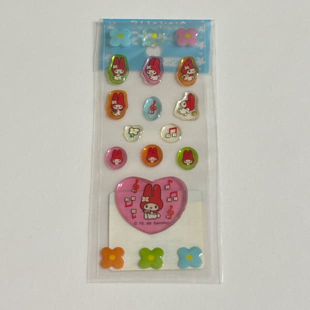 고전 마이멜로디 스티커