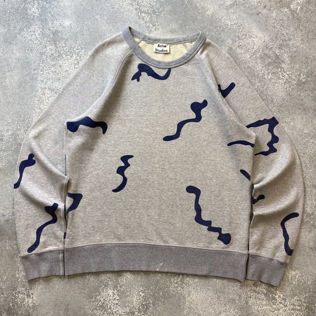 [L] Acne Studio 아크네 스튜디오 크루넥 스웻셔츠