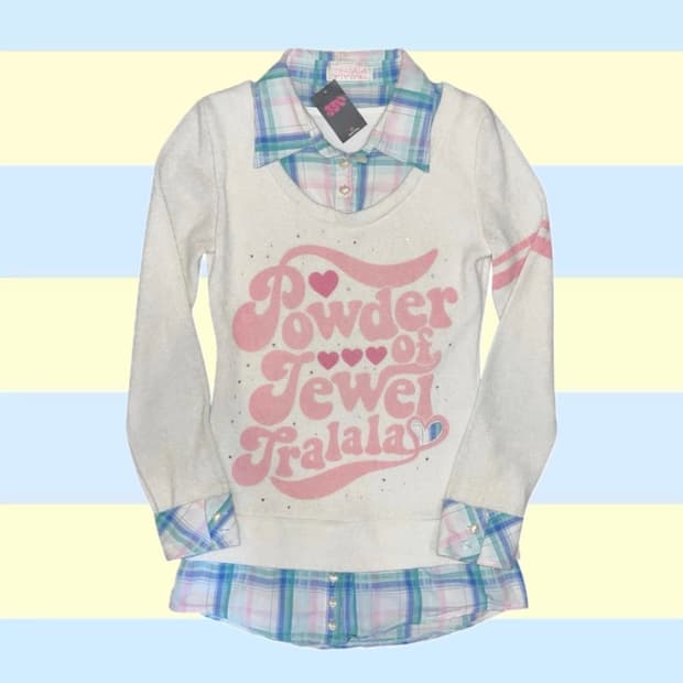 트랄라라 셔츠 니트