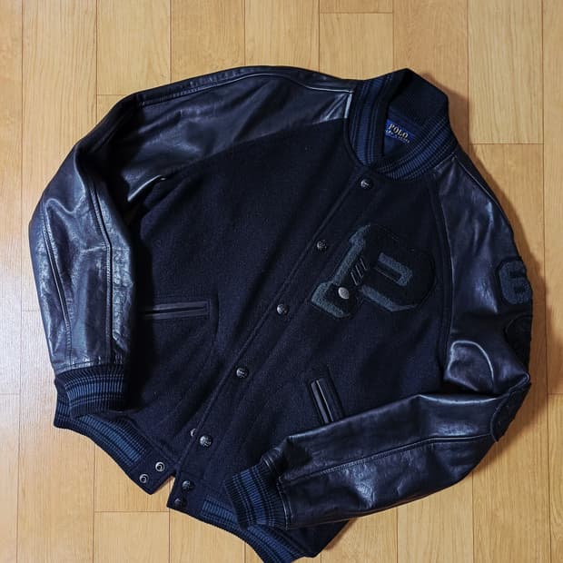 폴로 랄프로렌 아이코닉 레터맨 바시티 자켓