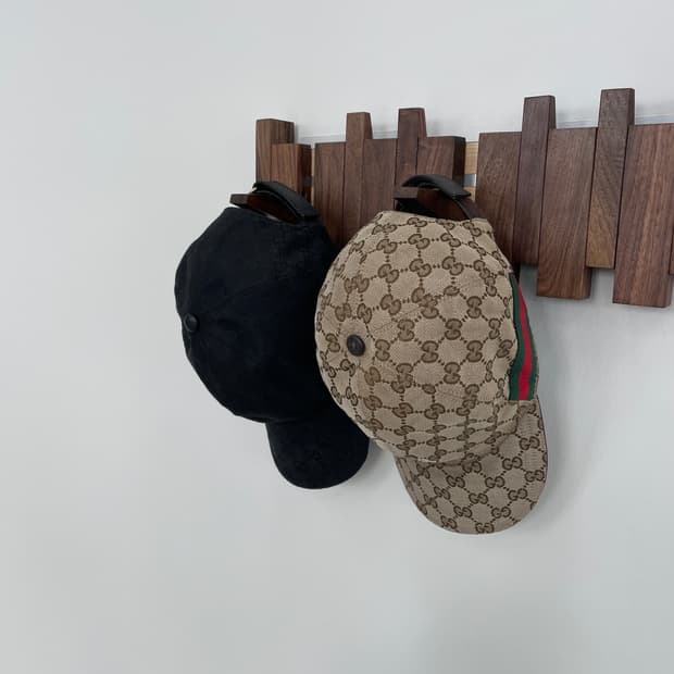 구찌 GG 볼캡 브라운