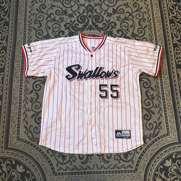 L 마제스틱 도쿄 야쿠르트 스왈로스 무라카미 유니폼/W2515