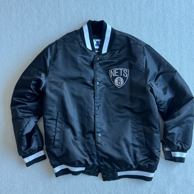 NBA 브루클린 네츠 스타디움 자켓 / 스타터(Starter