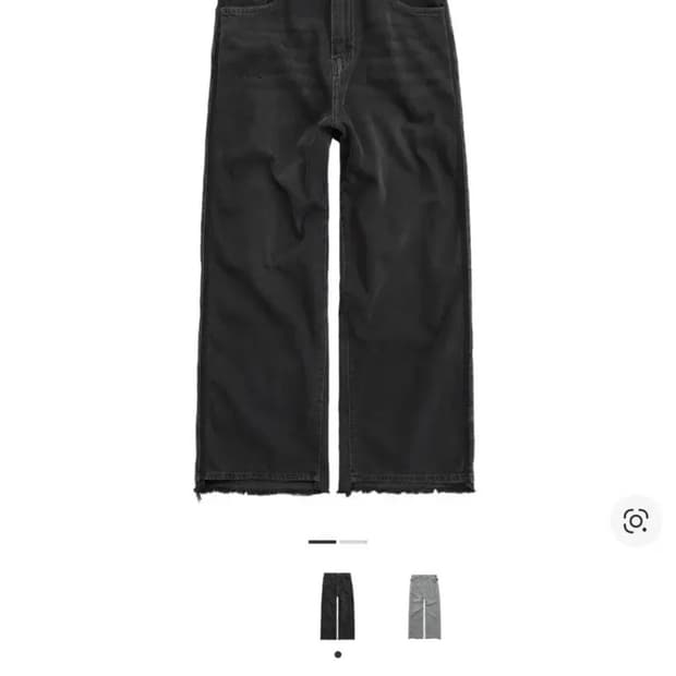 2) 25ss 폴리테루 리빌드고시마 002 워시드블랙