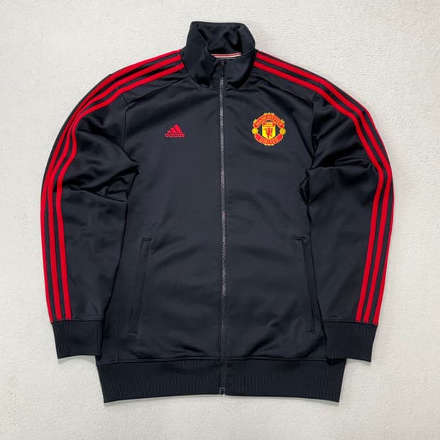 아디다스 맨체스터 유나이티드 맨유 축구 유니폼 블랙 레드 검빨 져지