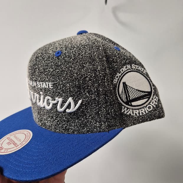 *무료배송* 미첼앤네스 골든스테이트 워리어스 스냅백 (상태A급)