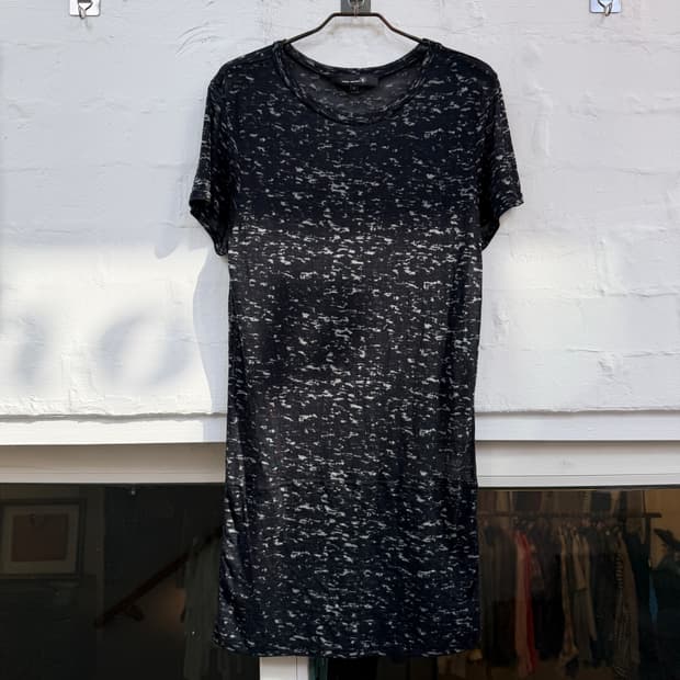 Isabel Marant 이자벨 마랑 타이다이 반팔 원피스 S