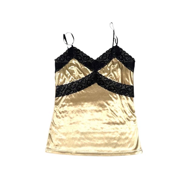 Gold sleeveless 