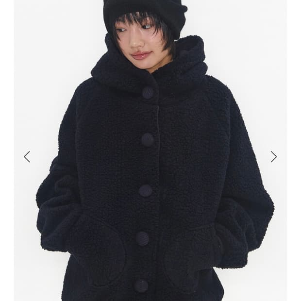 익스파이어드걸 쉐르파 클라우드 자켓 네이비