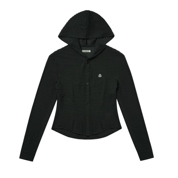 코이세이오 라운드 후디 셔츠 차콜