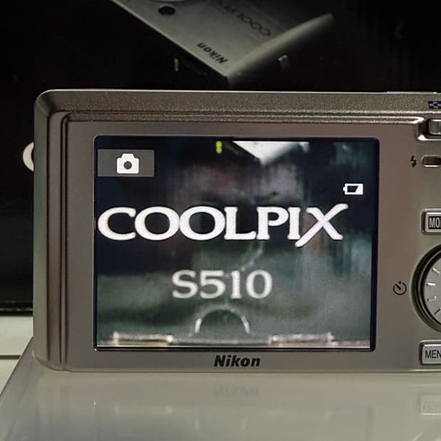 미사용품 박스셋 ! 니콘 쿨픽스 coolpix s510 디지털 카메라