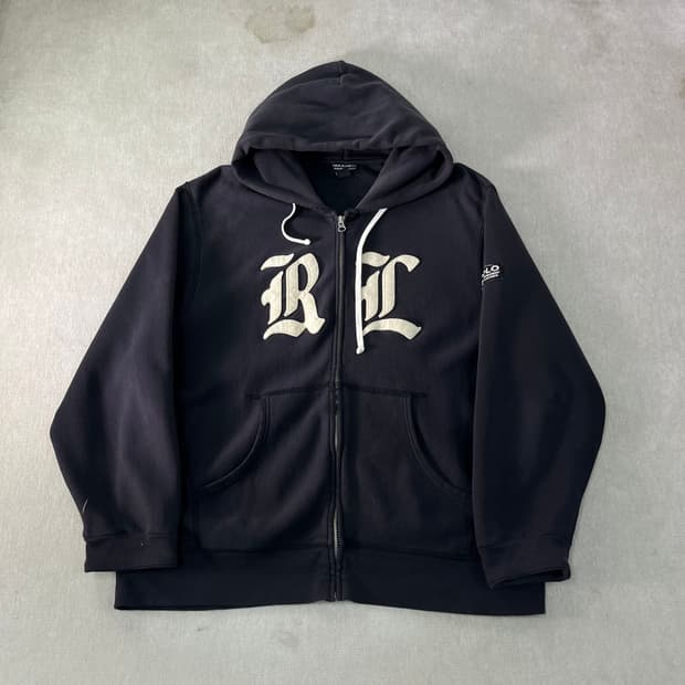 105 폴로랄프로렌 진스 자수로고 후드집업