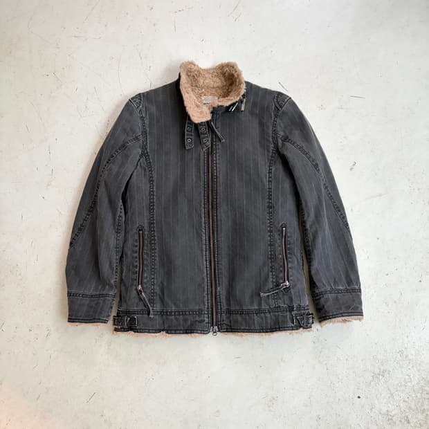 NICOLE CLUB FOR MEN 빈티지 쉐르파 자켓 S