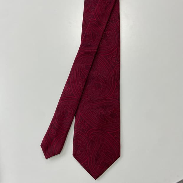 버버리 명품 정품 페이즐리 넥타이 (Burberry)