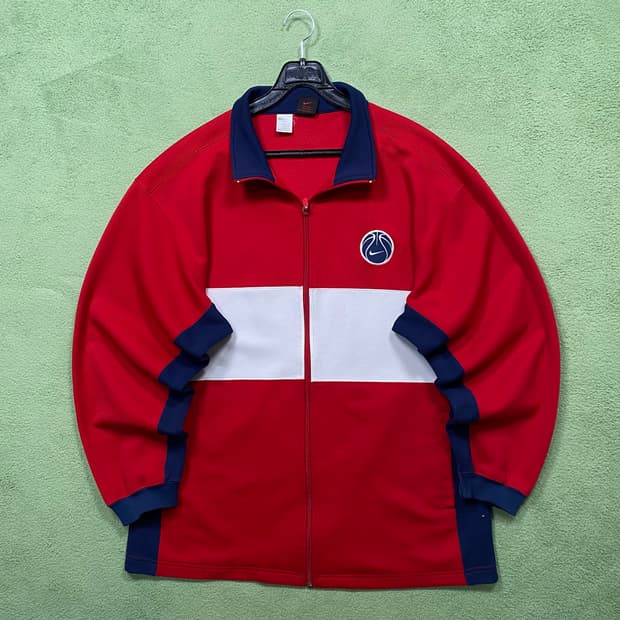 나이키 97-99s 흰빨 올드스쿨 져지 트랙탑