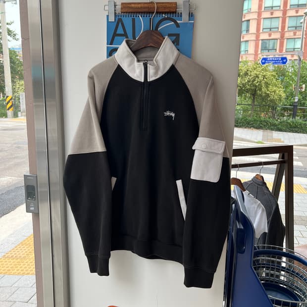 스투시 트랙탑 자켓