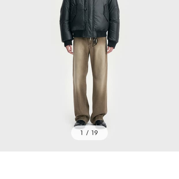 벨리에 엔필드 리버시블 패디드점퍼 5사이즈