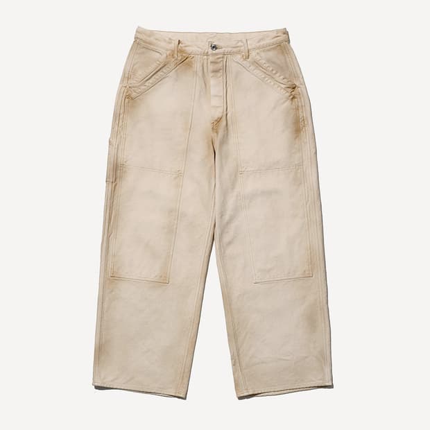 A.PRESSE  Vintage Silk Hemp Double Knee