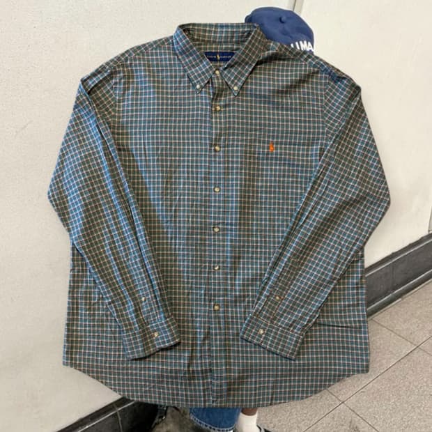 폴로랄프로렌 체크 셔츠 (Man 2XL)