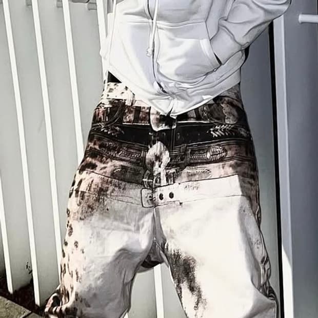 Leopard Denim Pants 🐆 [M]