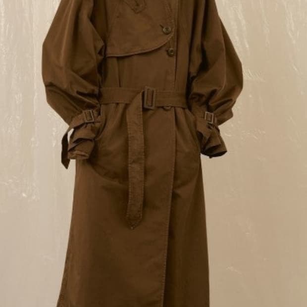 마르지엘라 트렌치코트