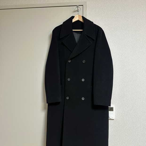 cos 울 더블 코트