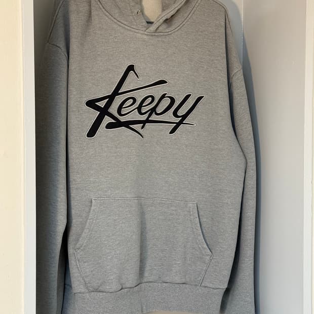 Keepy 그레이 후드티