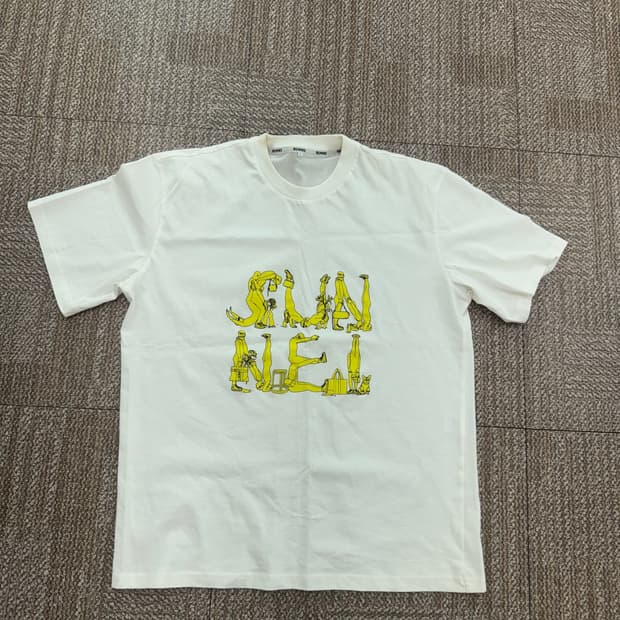 써네이 Graphic Logo T-Shirt White