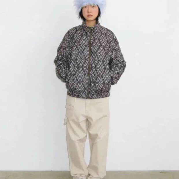 플리즈프로젝트 리버시블 패디드자켓