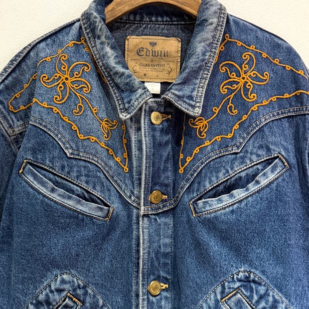 80s 90s Edwin Western Trucker