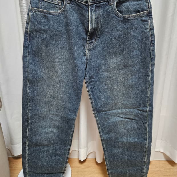 에피그램 청바지 인디고 배기핏 데님팬츠